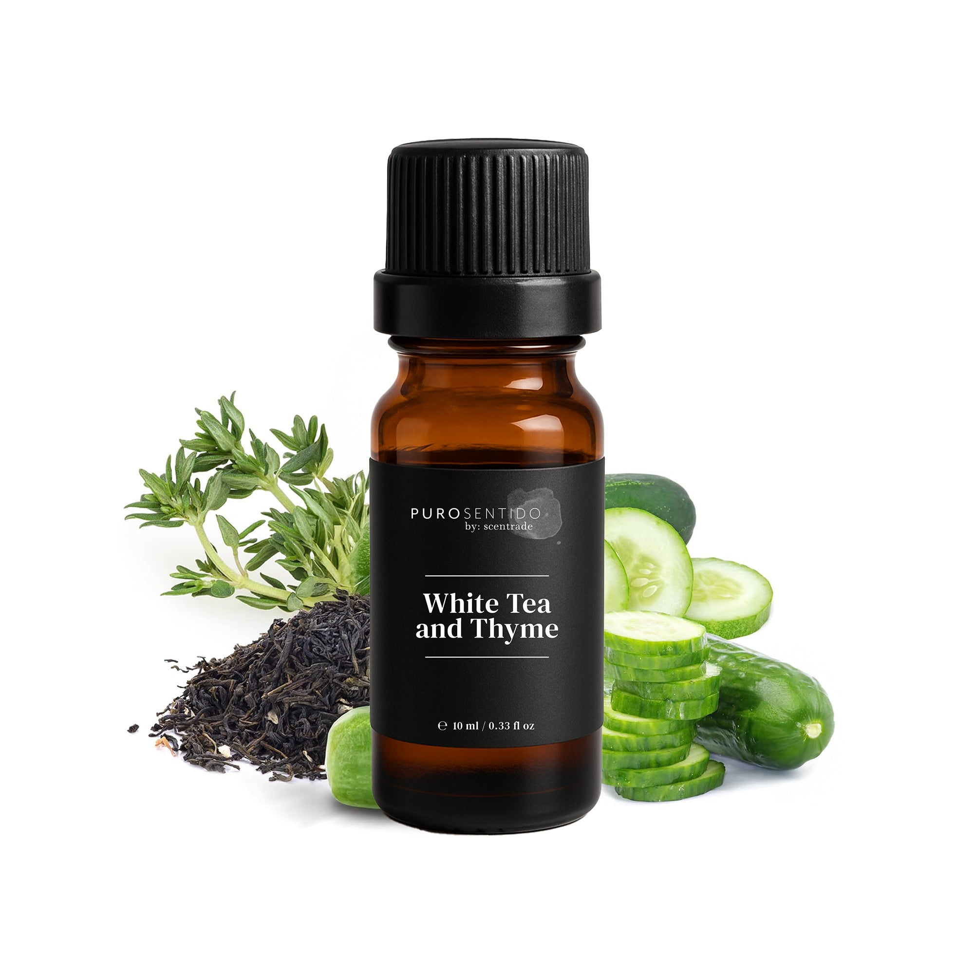 White Tea and Thyme fragrance oil for diffusers – PuroSentido By