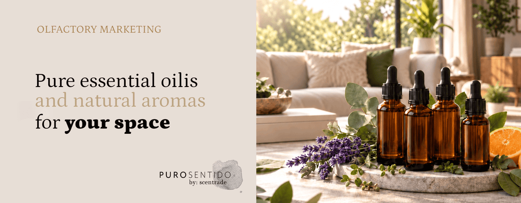 Pure essential oils and natural aromas for your space