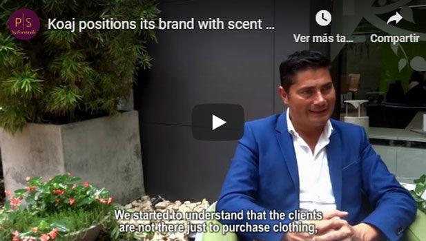 Koaj positions its brand with scent marketing