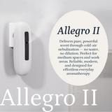 Allegro II Aroma Diffuser Puro Sentido Technology