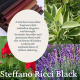 Steffano Ricci Black  Aroma  Oil Puro Sentido Scent Oil